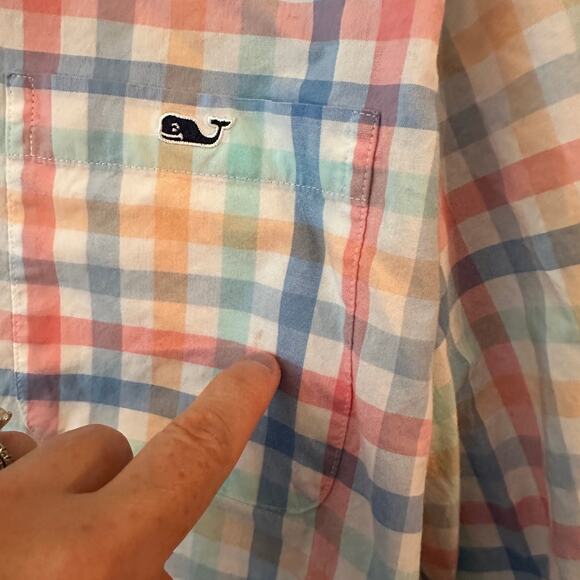 Vineyard Vines Slim Fit Tucker Shirt - 2X - Picture 3 of 4